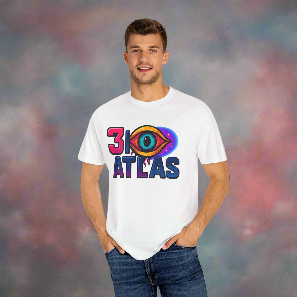 3i/Atlas Graphic Tee – Cosmic Alien Eye Shirt, Trippy Space T-Shirt, Space Enthusiast, Trending,