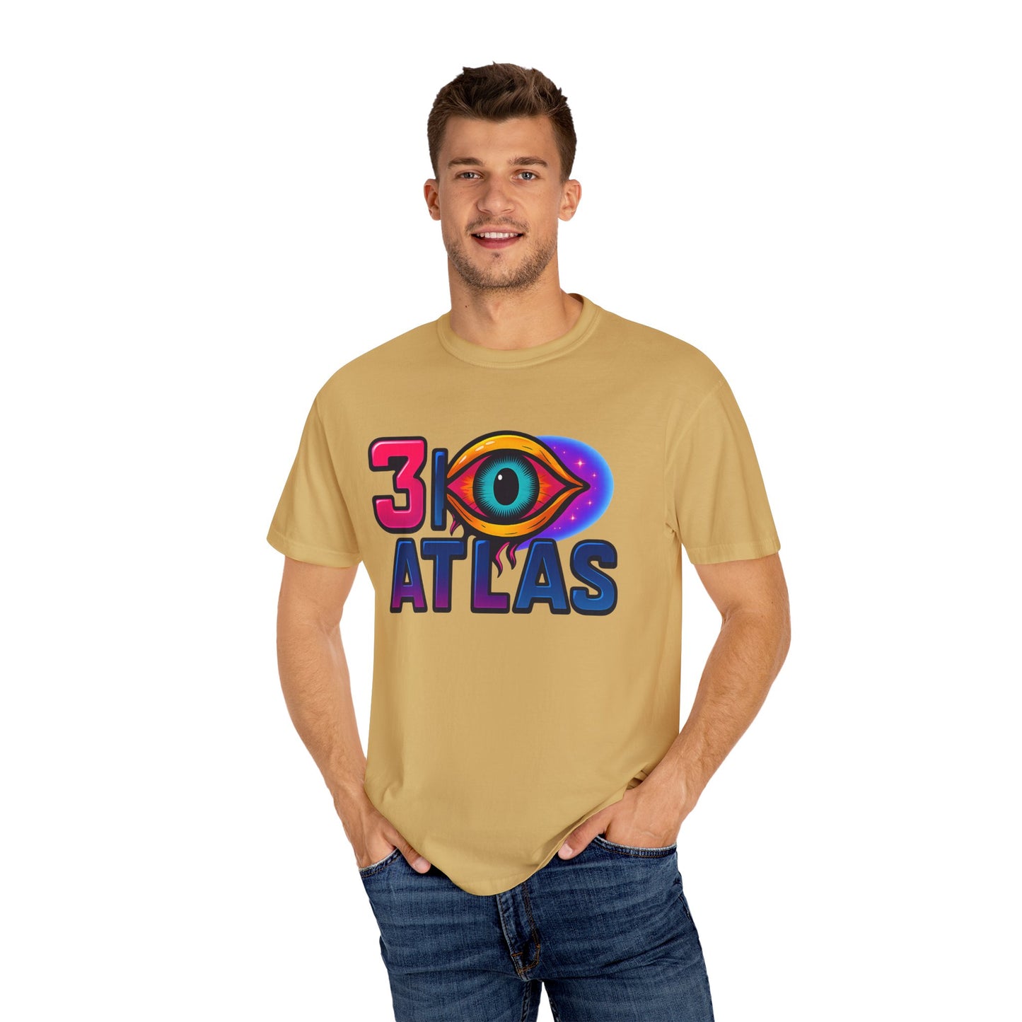 3i/Atlas Graphic Tee – Cosmic Alien Eye Shirt, Trippy Space T-Shirt, Space Enthusiast, Trending,