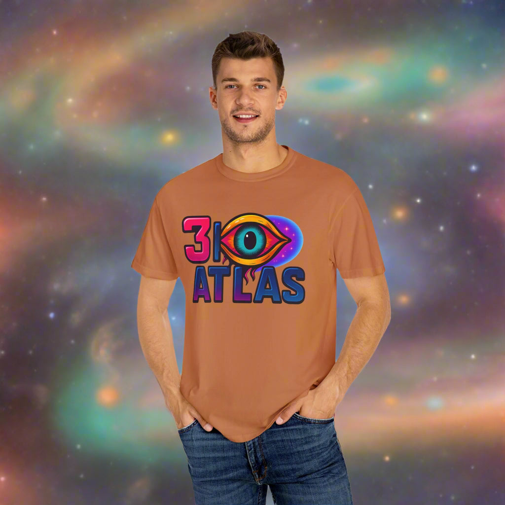 3i/Atlas Graphic Tee – Cosmic Alien Eye Shirt, Trippy Space T-Shirt, Space Enthusiast, Trending,