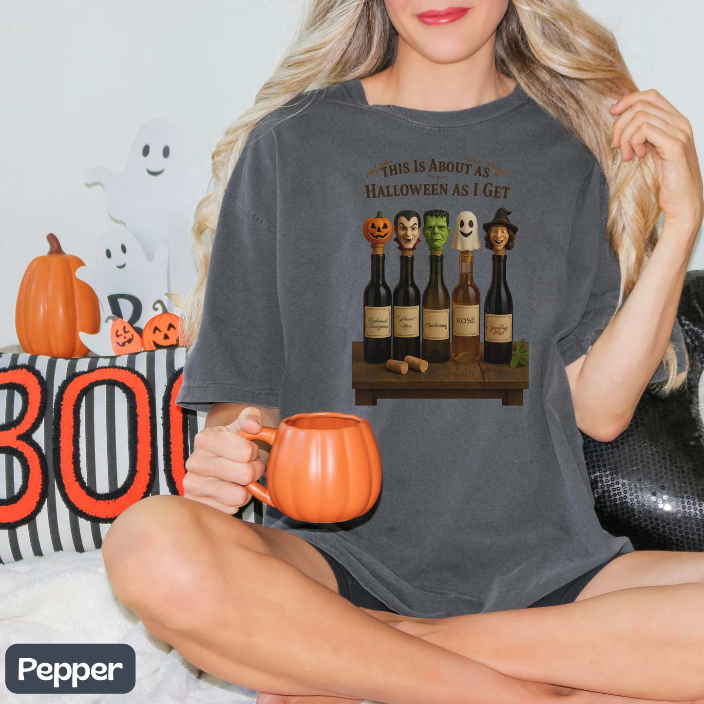Funny Halloween Wine Shirt, Spooky Cork Crew Tee for Wine Lovers, Witchy Wine Humor, Fall Party Gift, Halloween Gift for Her