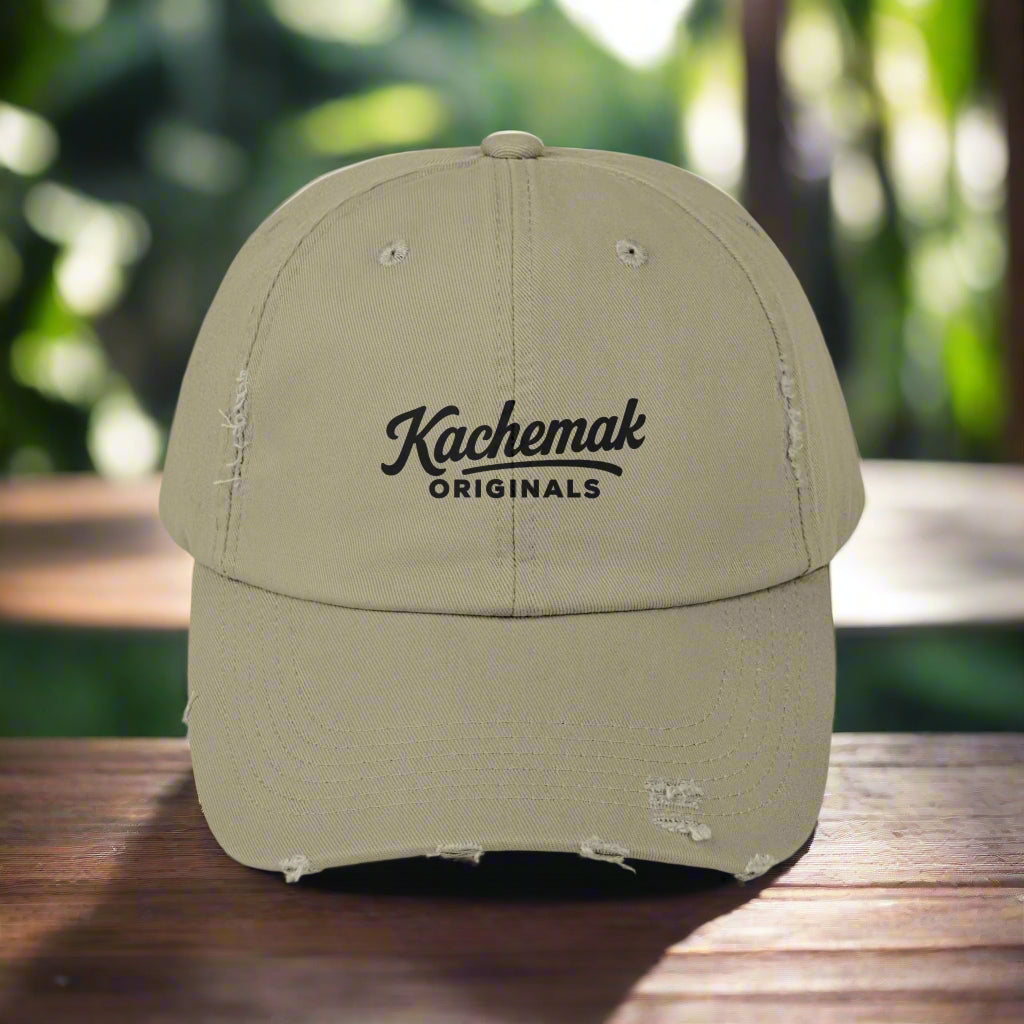 KO Distressed Cap, Bold Colors for Outdoor Lovers & Adventurers, Unique Cap & Gift, KO Select