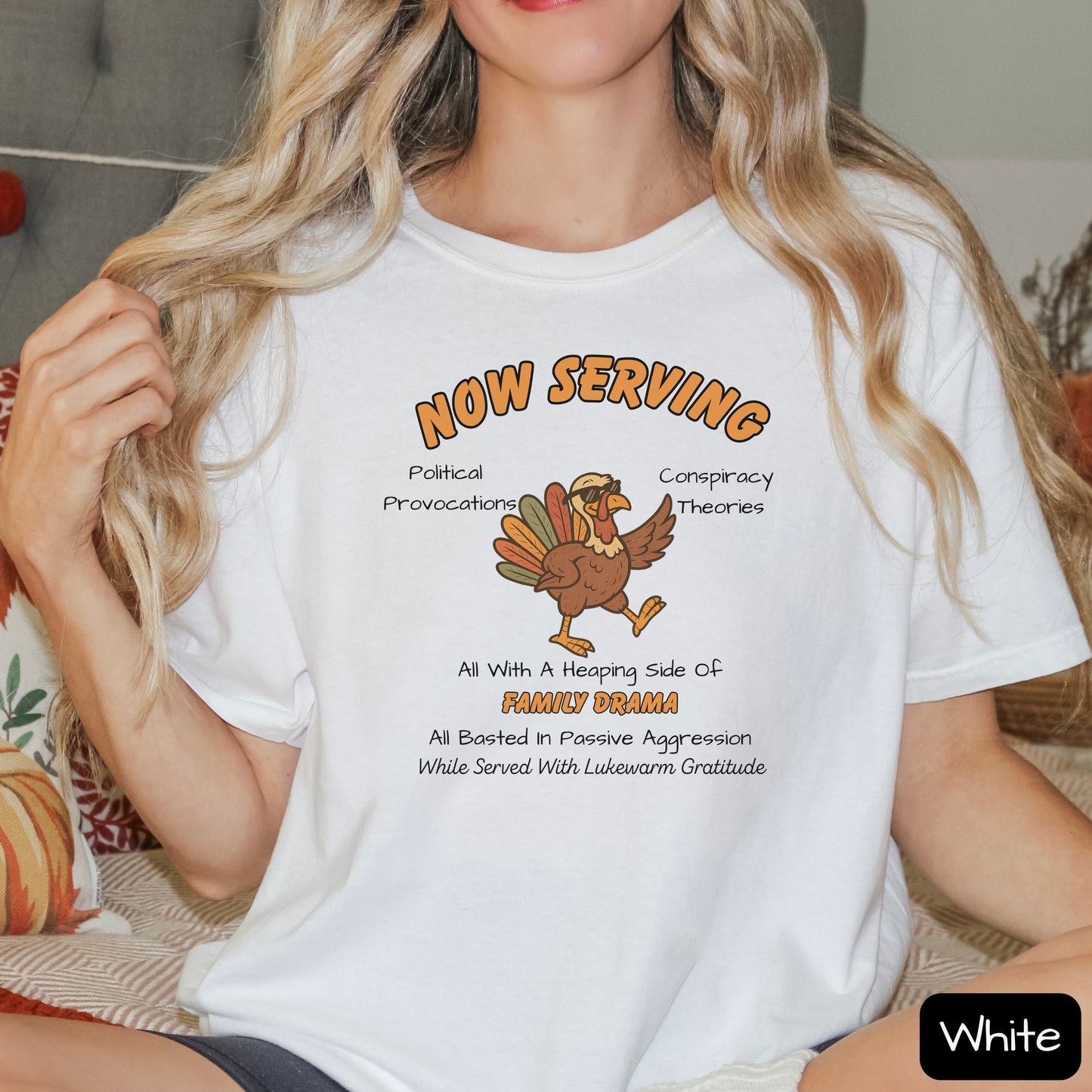 Family Drama Shirt – Funny Thanksgiving Tee for Adults, Trending T-Shirt