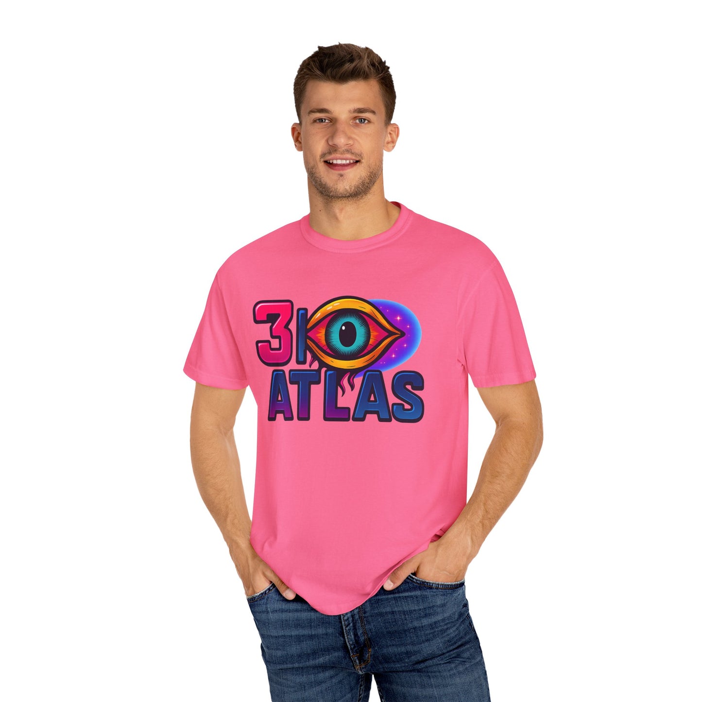 3i/Atlas Graphic Tee – Cosmic Alien Eye Shirt, Trippy Space T-Shirt, Space Enthusiast, Trending,