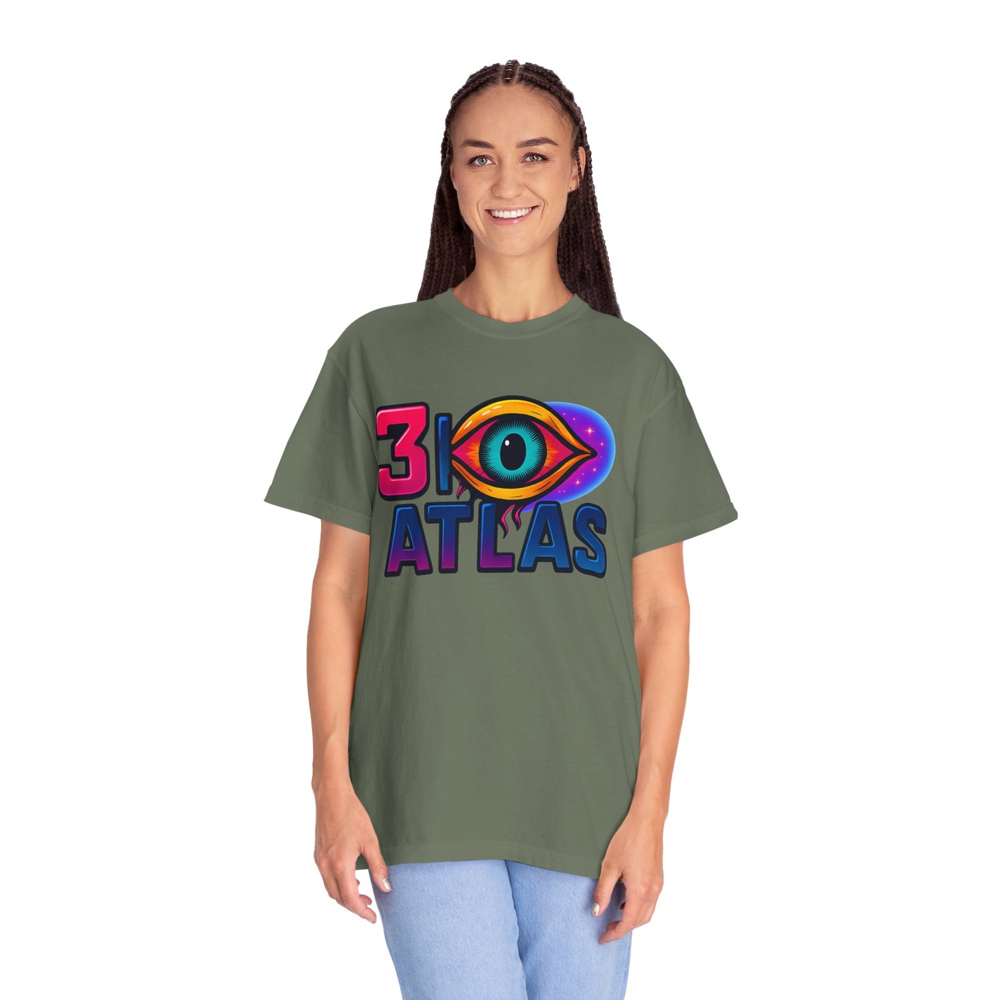 3i/Atlas Graphic Tee – Cosmic Alien Eye Shirt, Trippy Space T-Shirt, Space Enthusiast, Trending,