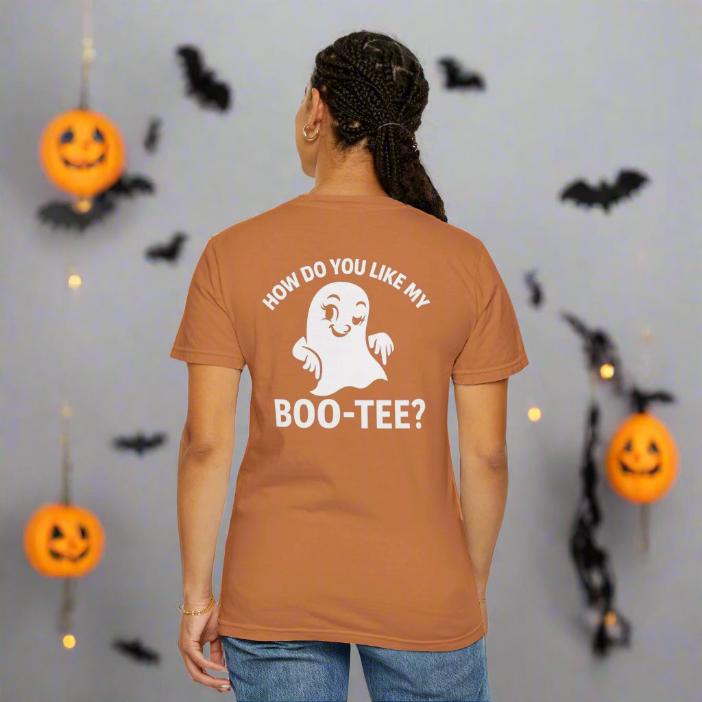 Funny Ghost Halloween Shirt | How Do You Like My Boo-Tee | Cute Spooky Tee, October Costume Party Shirt, Punny Ghost Shirt