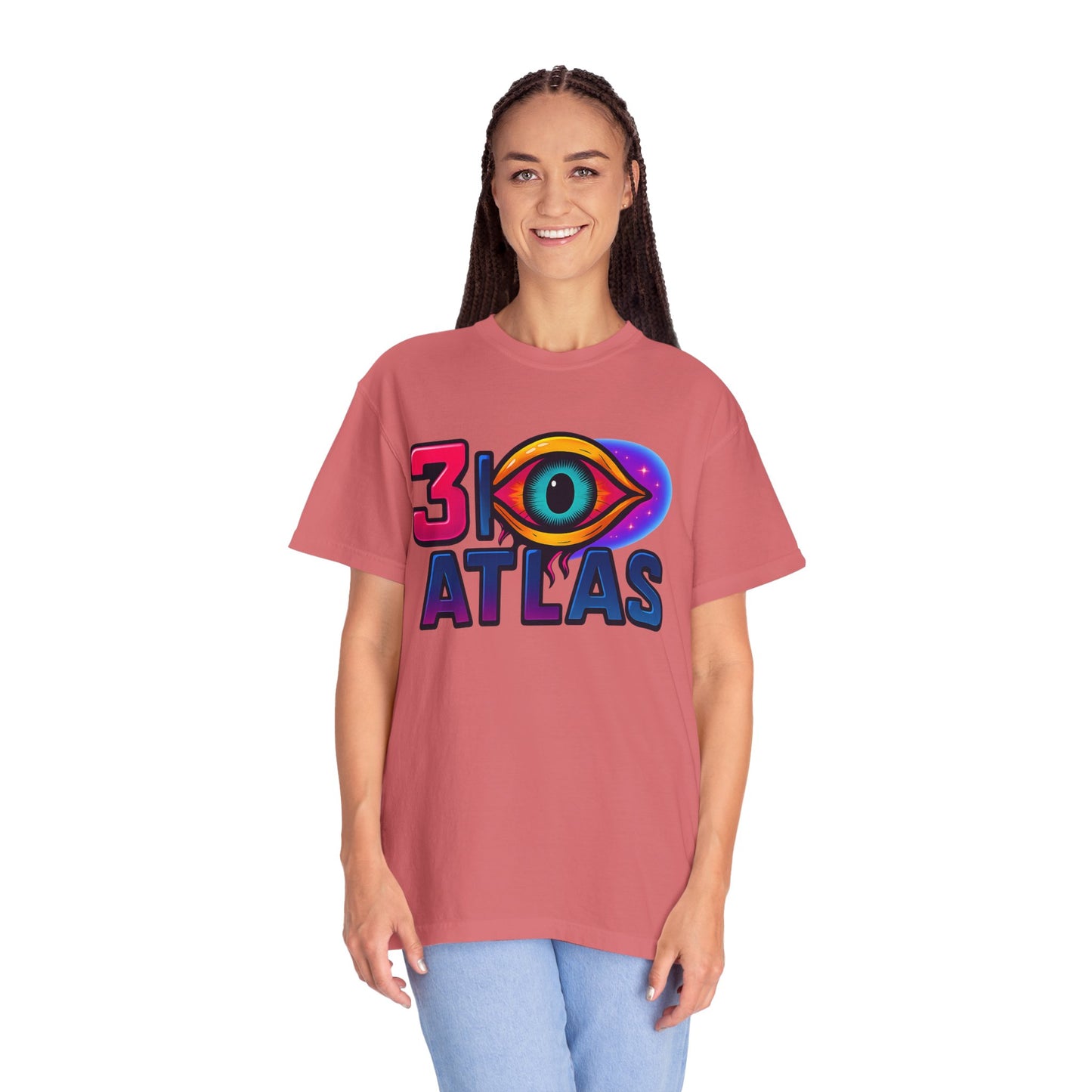 3i/Atlas Graphic Tee – Cosmic Alien Eye Shirt, Trippy Space T-Shirt, Space Enthusiast, Trending,