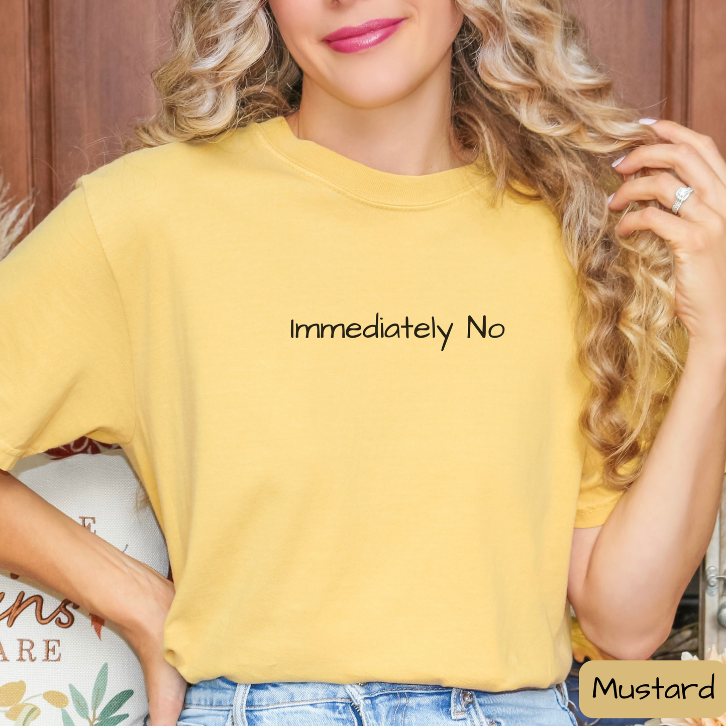 Immediately No Shirt – Funny Sarcastic T-Shirt for Adults with Attitude, Trending Tee