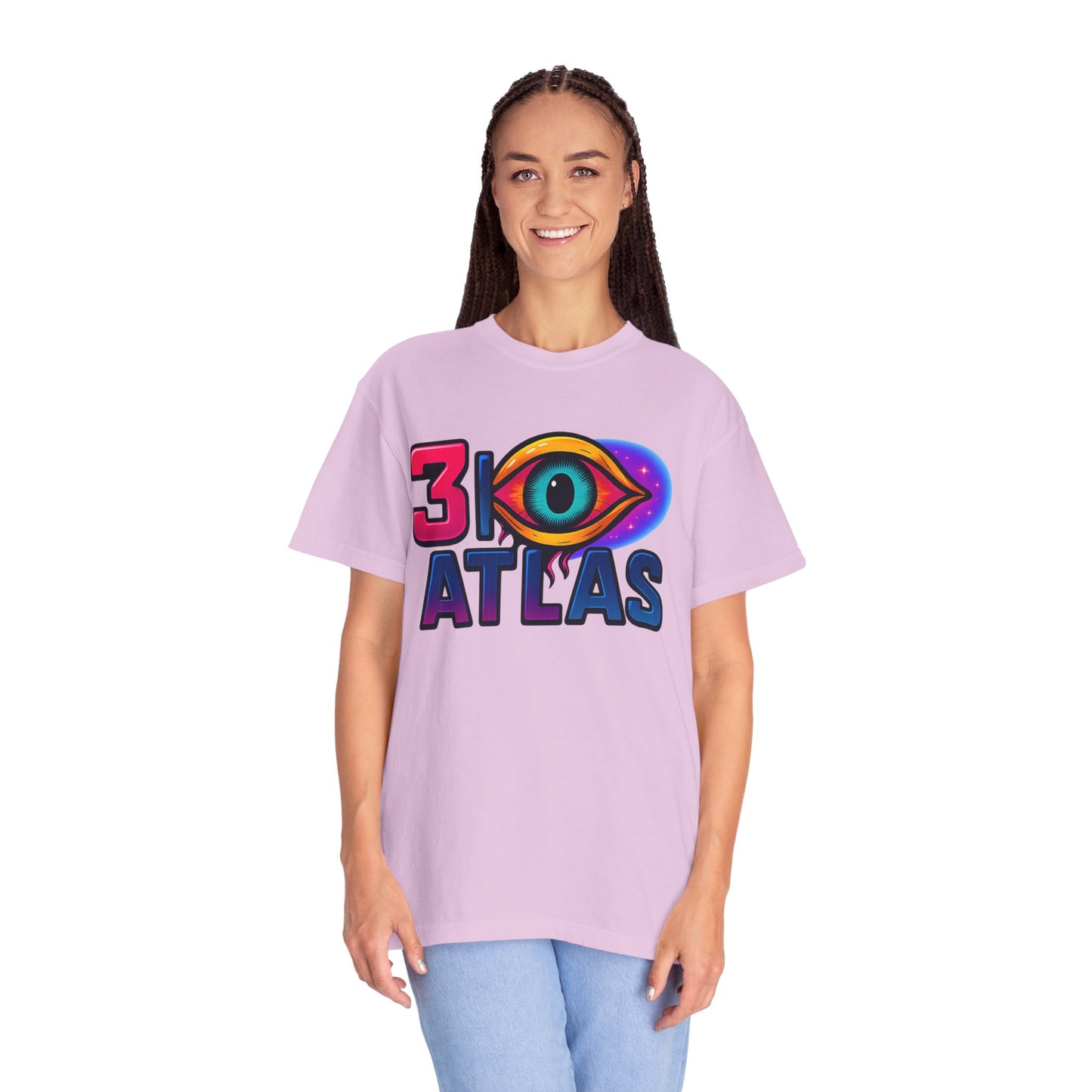 3i/Atlas Graphic Tee – Cosmic Alien Eye Shirt, Trippy Space T-Shirt, Space Enthusiast, Trending,
