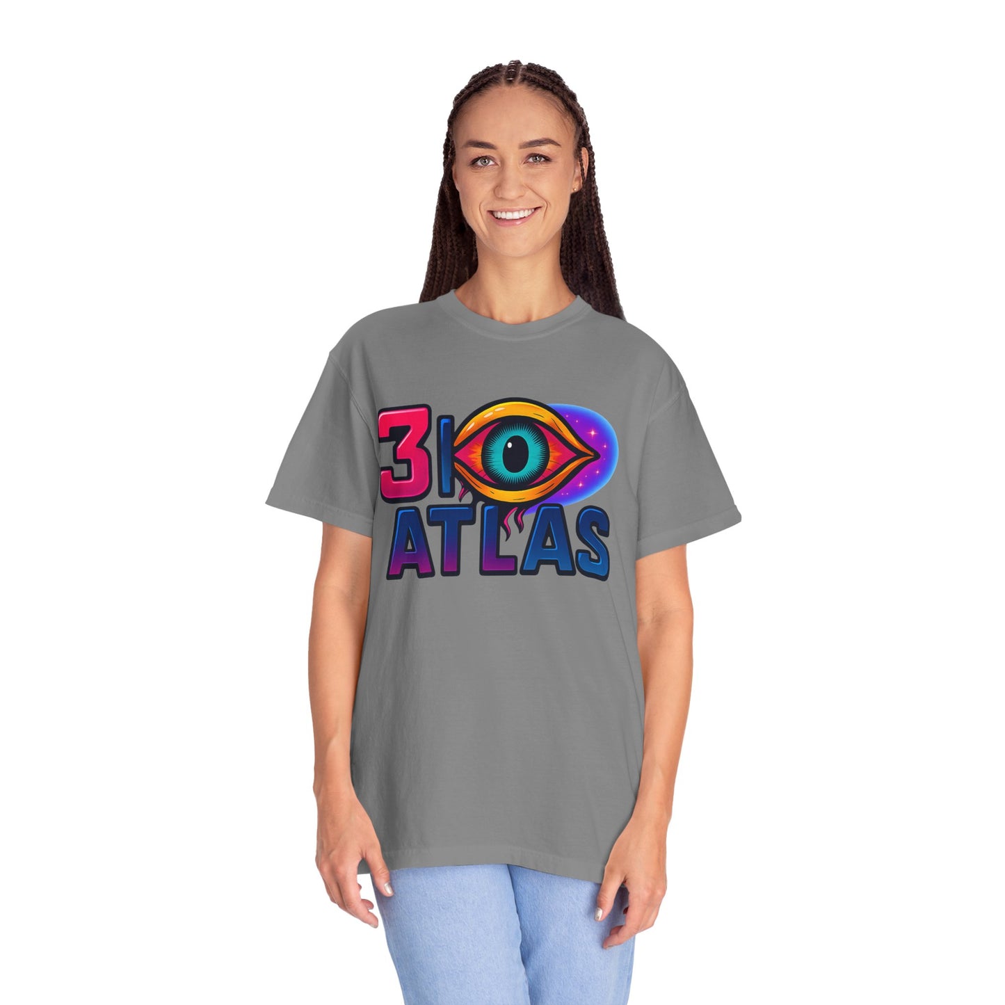 3i/Atlas Graphic Tee – Cosmic Alien Eye Shirt, Trippy Space T-Shirt, Space Enthusiast, Trending,