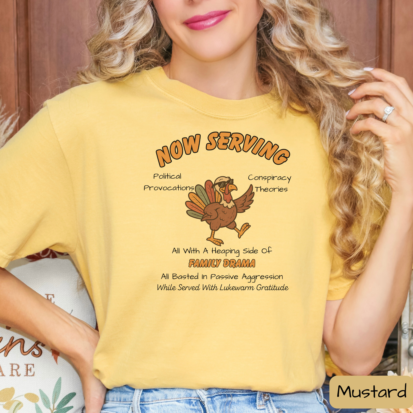 Family Drama Shirt – Funny Thanksgiving Tee for Adults, Trending T-Shirt
