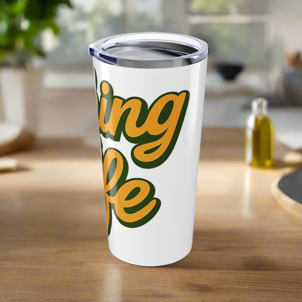 Fishing is Life Tumbler 20oz | Perfect for Outdoors, Sport Fishing, Summer Themes, Unique Gift for Fishing Lovers, Durable Travel Mug