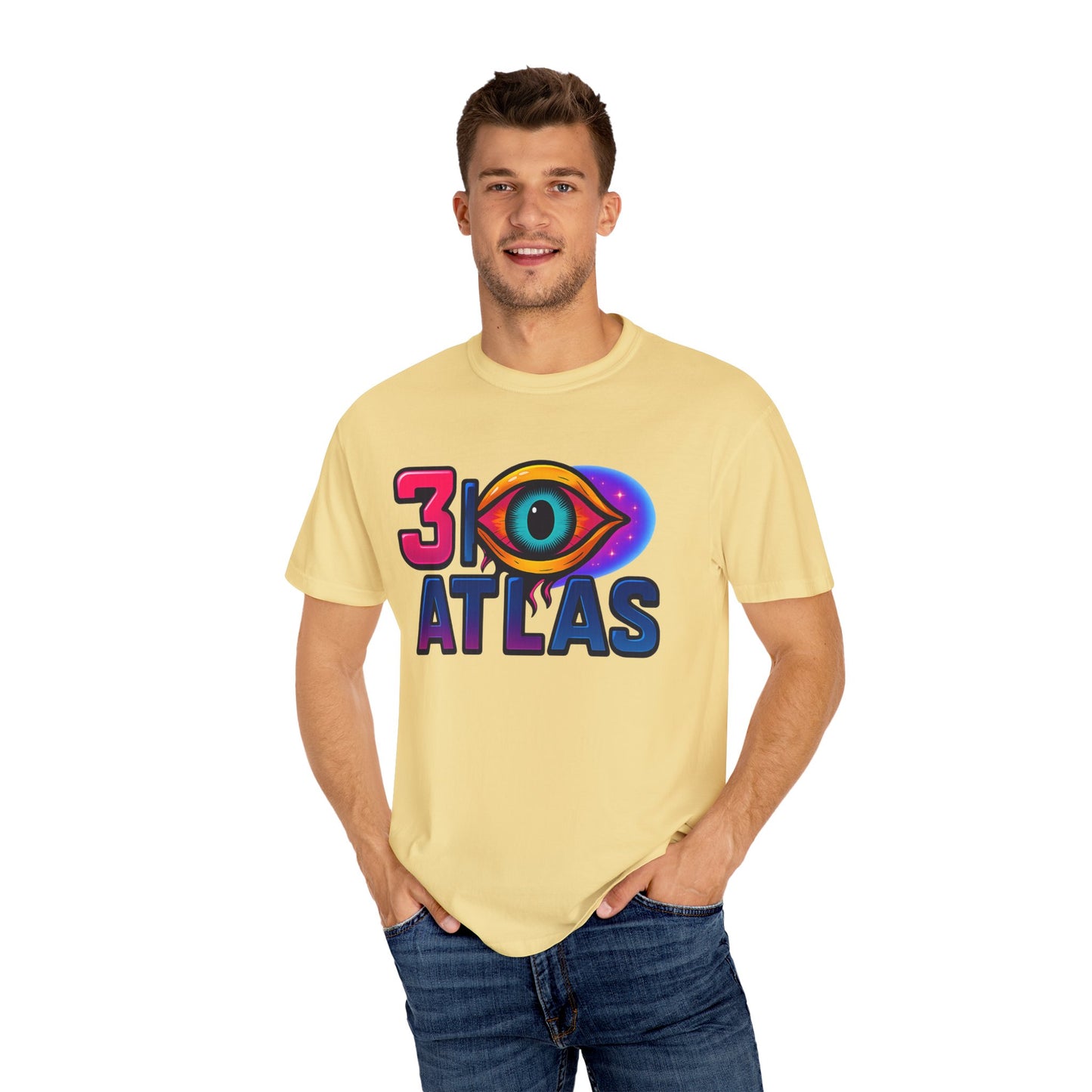 3i/Atlas Graphic Tee – Cosmic Alien Eye Shirt, Trippy Space T-Shirt, Space Enthusiast, Trending,