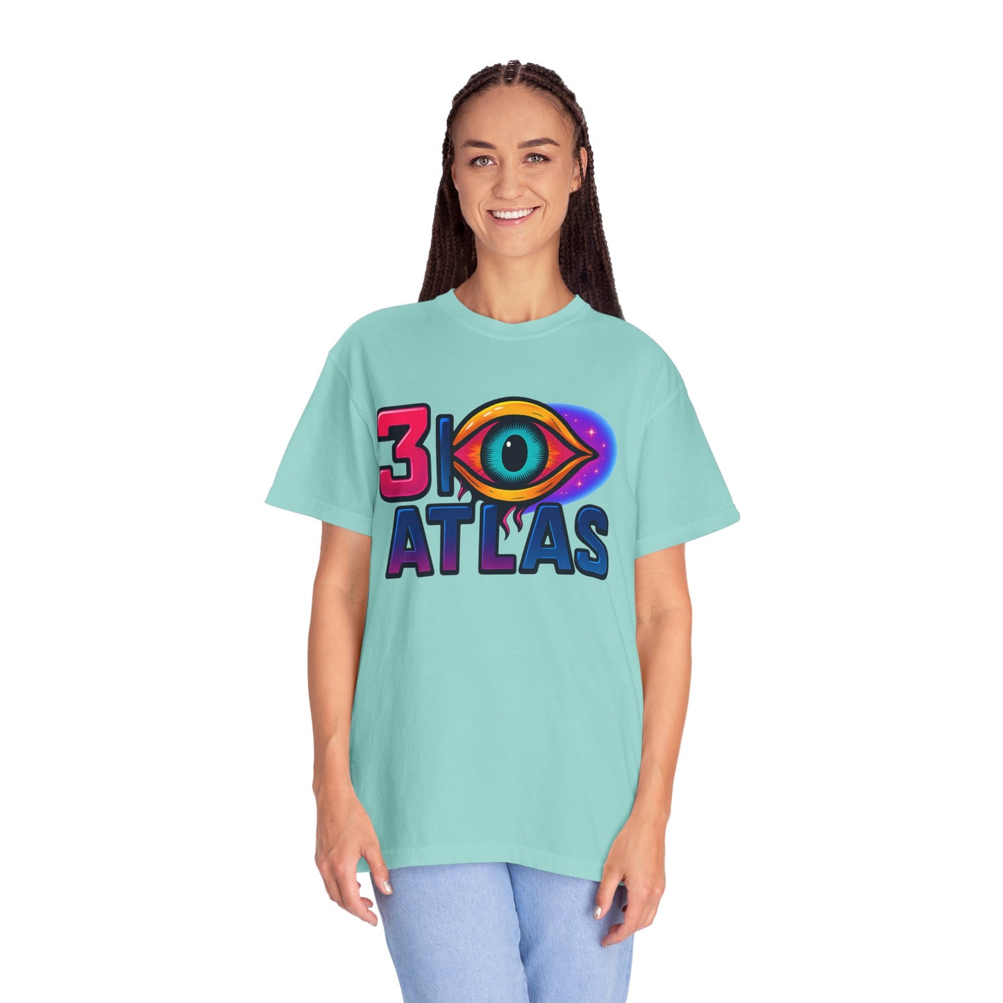 3i/Atlas Graphic Tee – Cosmic Alien Eye Shirt, Trippy Space T-Shirt, Space Enthusiast, Trending,
