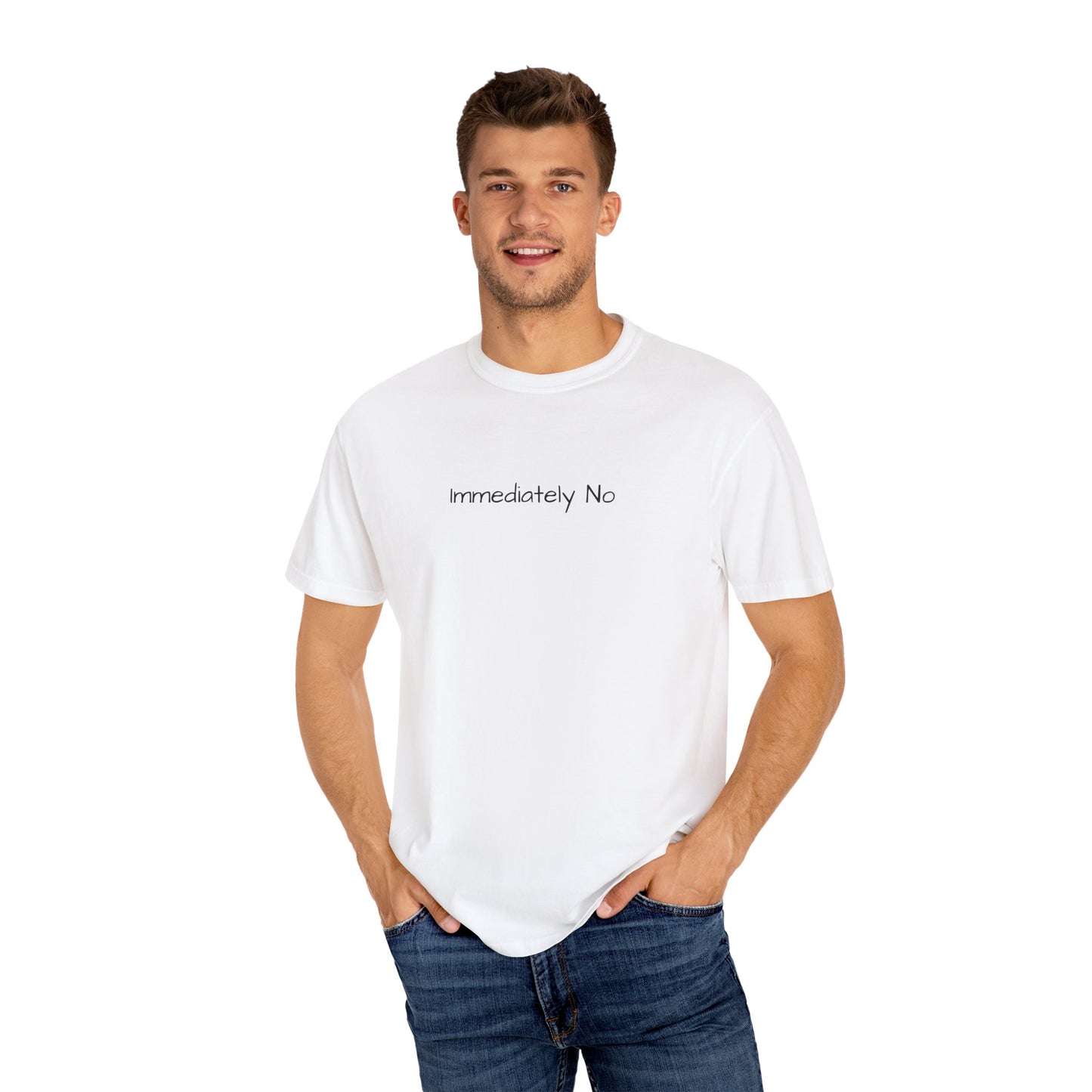 Immediately No Shirt – Funny Sarcastic T-Shirt for Adults with Attitude, Trending Tee
