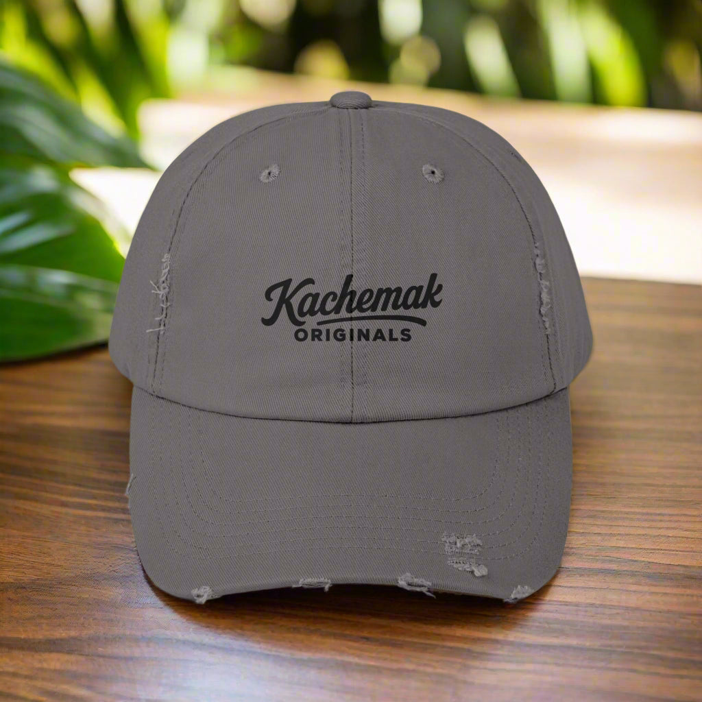 KO Distressed Cap, Bold Colors for Outdoor Lovers & Adventurers, Unique Cap & Gift, KO Select