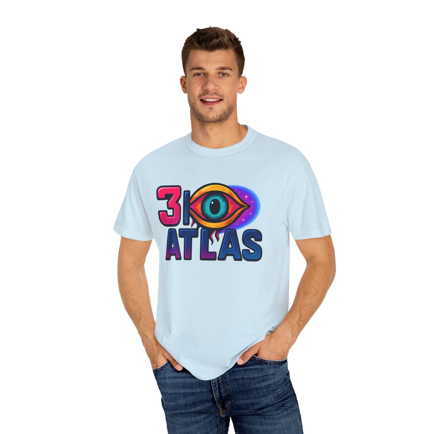 3i/Atlas Graphic Tee – Cosmic Alien Eye Shirt, Trippy Space T-Shirt, Space Enthusiast, Trending,