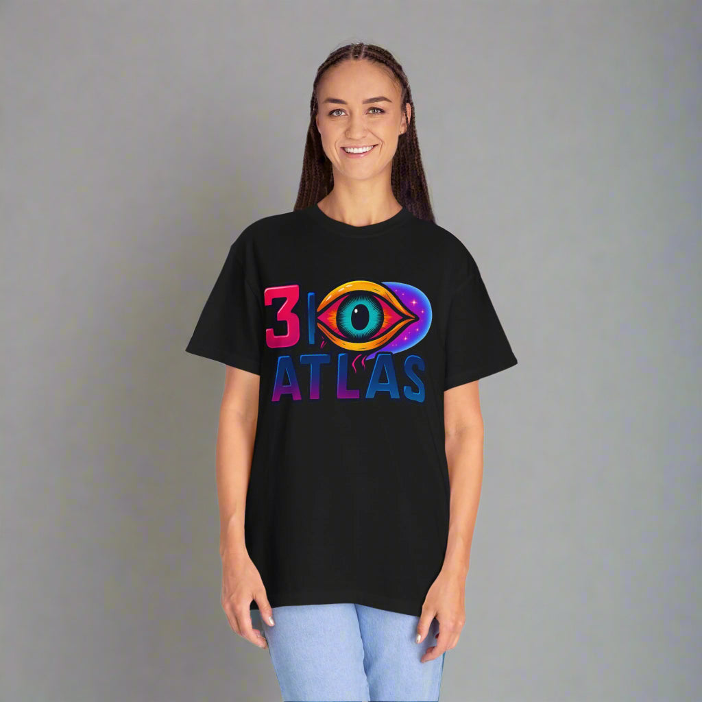3i/Atlas Graphic Tee – Cosmic Alien Eye Shirt, Trippy Space T-Shirt, Space Enthusiast, Trending,
