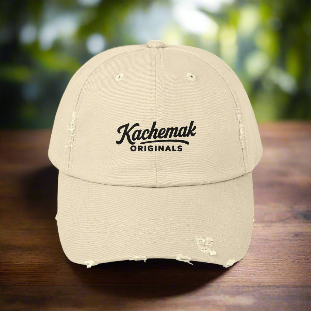 KO Distressed Cap, Bold Colors for Outdoor Lovers & Adventurers, Unique Cap & Gift, KO Select