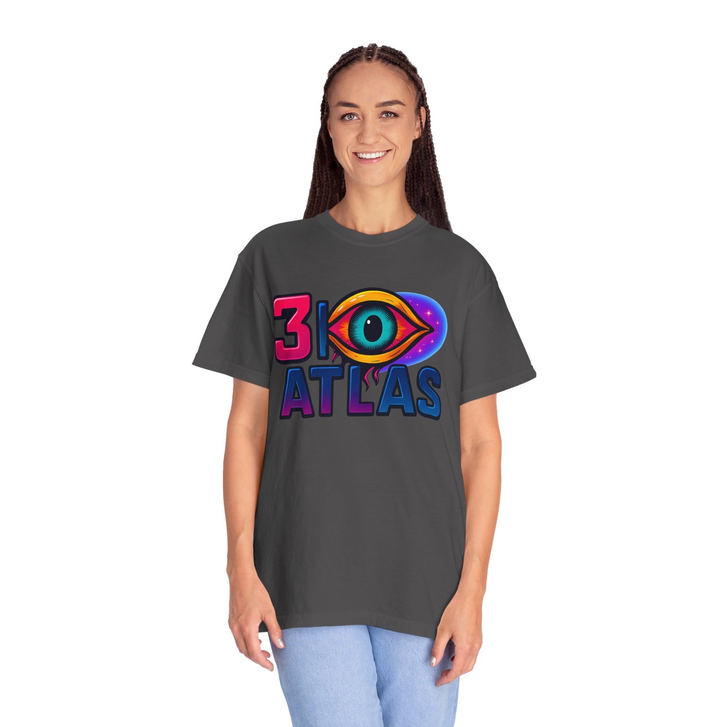 3i/Atlas Graphic Tee – Cosmic Alien Eye Shirt, Trippy Space T-Shirt, Space Enthusiast, Trending,