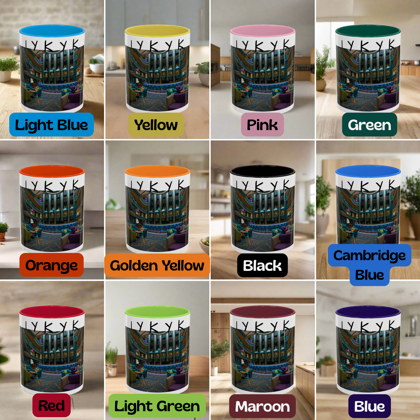 IYKYK Hidden Ducks Cruise Mug, Funny Conversation Starter Coffee Cup for Cruise Fans Colorful Mugs (11oz, 15oz)